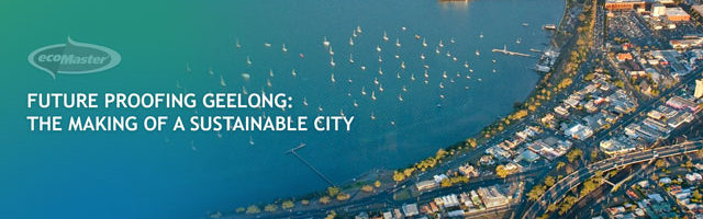 aerial view of Geelong