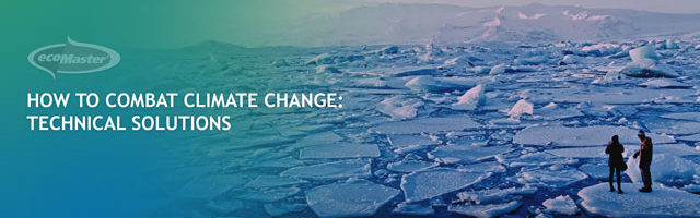 melted ice caps in the Arctic