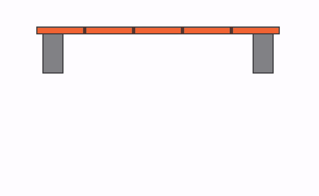 Snug Fit Polyester Insulation on a Standard Floor Joist
