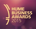 Hume Business Awards 2015 logo - Award Winners with Retrofit Solutions