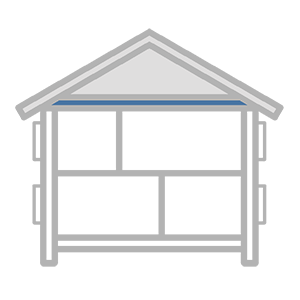 home ceiling insulation blue EcoMaster