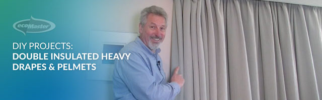 ecoMaster Maurice Beinat showing their drapes in the bedroom
