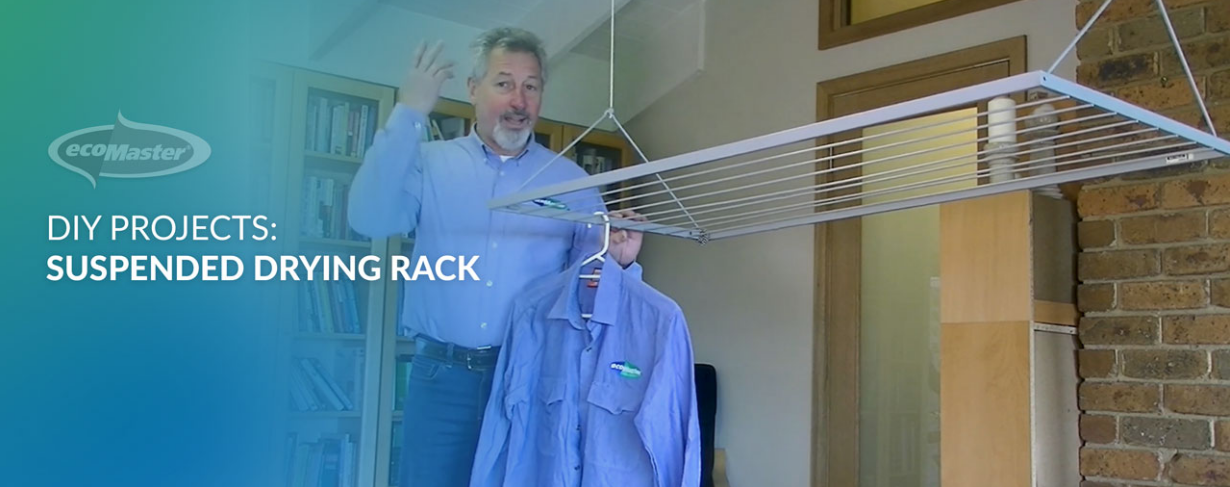 DIY Projects: Suspended Drying Rack