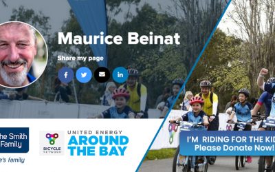 Riding around the Bay – I’m Riding for the Kids