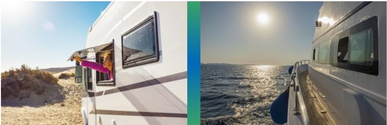 Does Your Boat or Caravan need a Heat & Glare Barrier? Renshade 340: Quick. Effective. Affordable.