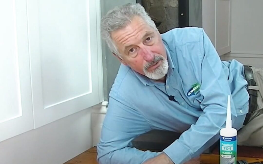 How to seal floorboard gaps