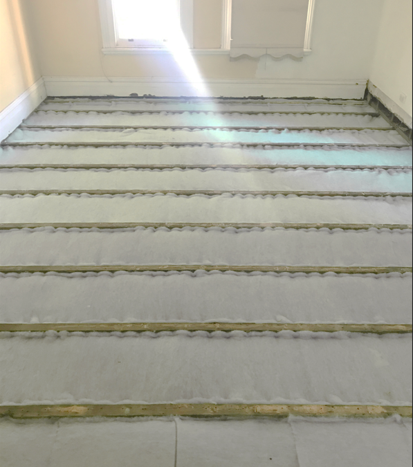 How to Fit Underfloor Insulation from Above