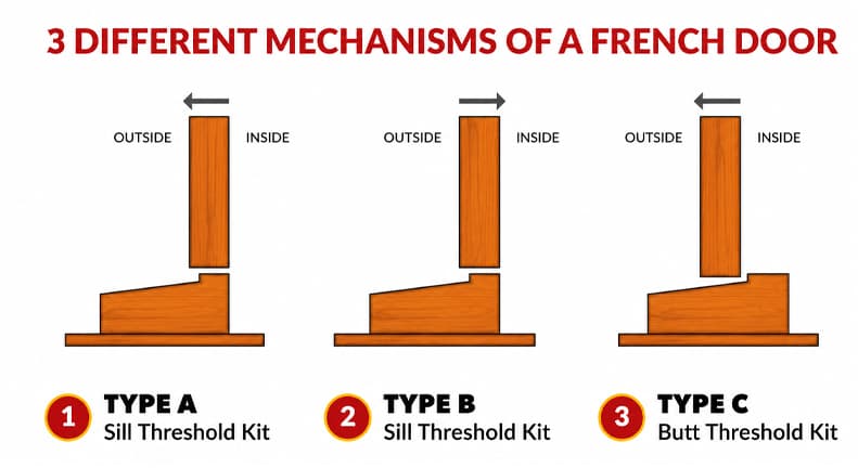 3 Mechanics of French Door 3 Mechanics of French Door EcoMaster
