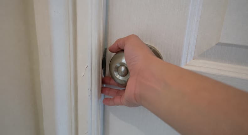 When Your Door Knob Is Too Close to the Door Jamb