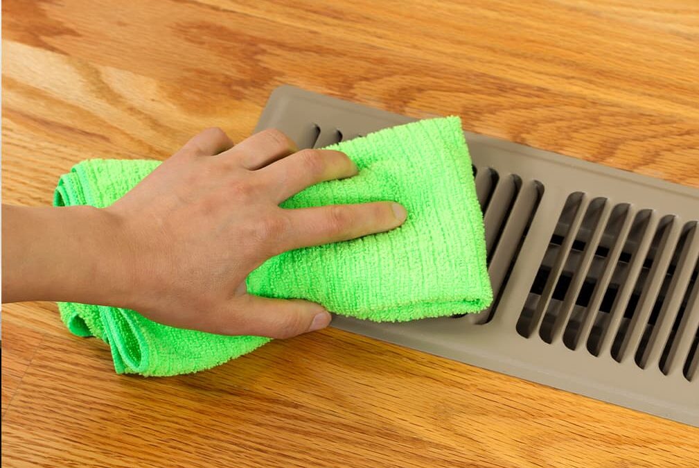 How To Seal Around Floor Heating Outlets That Are Still In Use