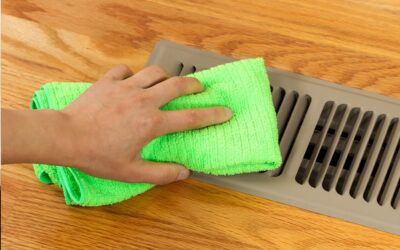 How To Seal Around Floor Heating Outlets That Are Still In Use