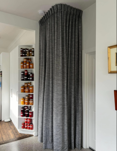 ecoMaster Comfort Series: Room-by-Room Rescue Lounge Room Noren Curtain closed EcoMaster